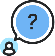 person asking question icon