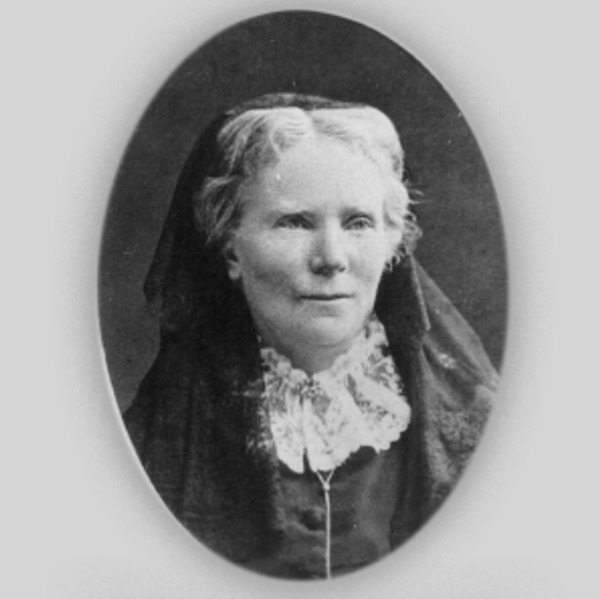 Black and white picture of woman for International Women's day