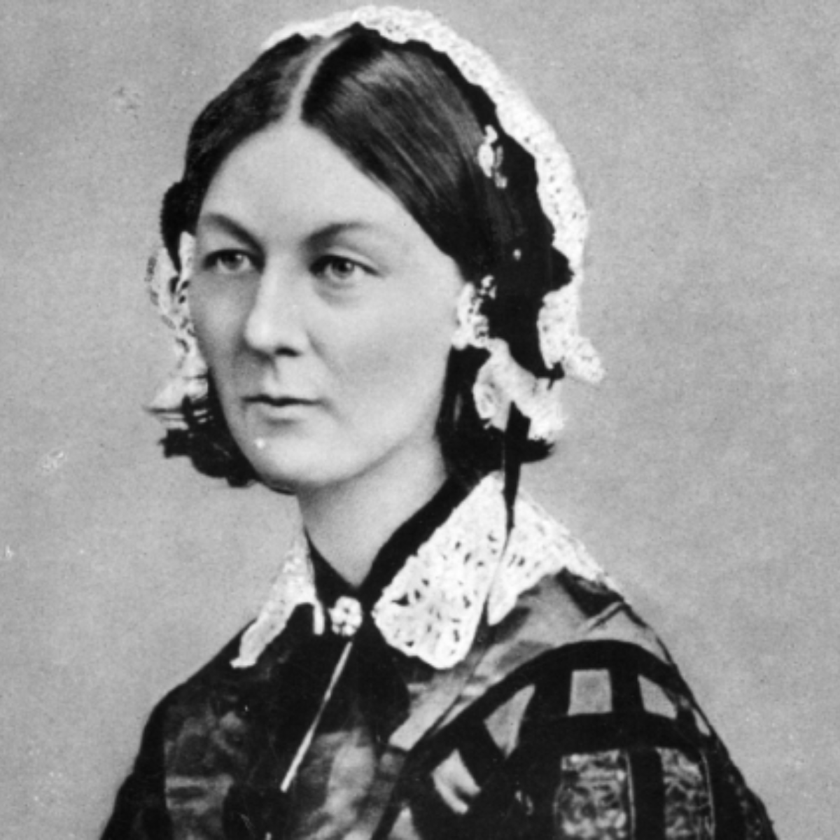 Black and white picture of woman for International Women's day