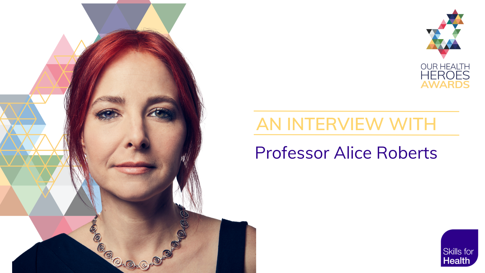 Text: An interview with Professor Alice Roberts (pictured)
