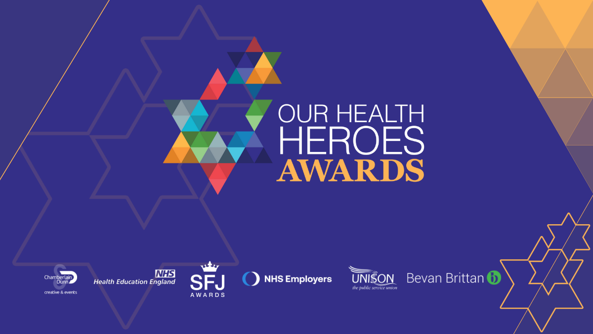 Our Health Heroes awards banner
