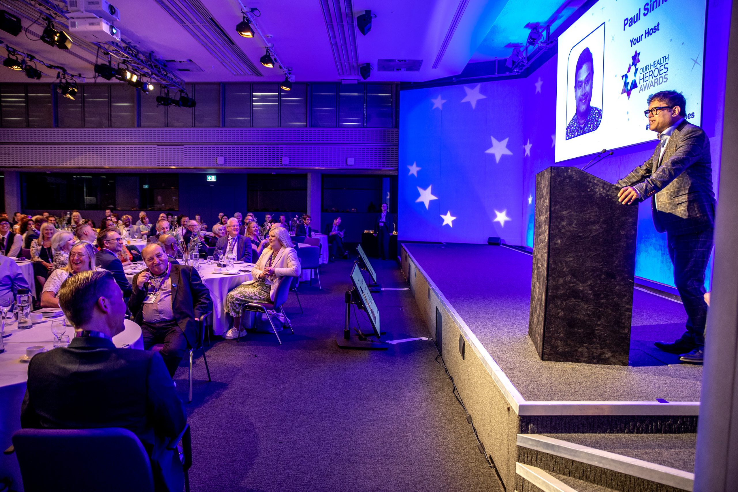 Our health Heroes 2023 host Paul Sinha