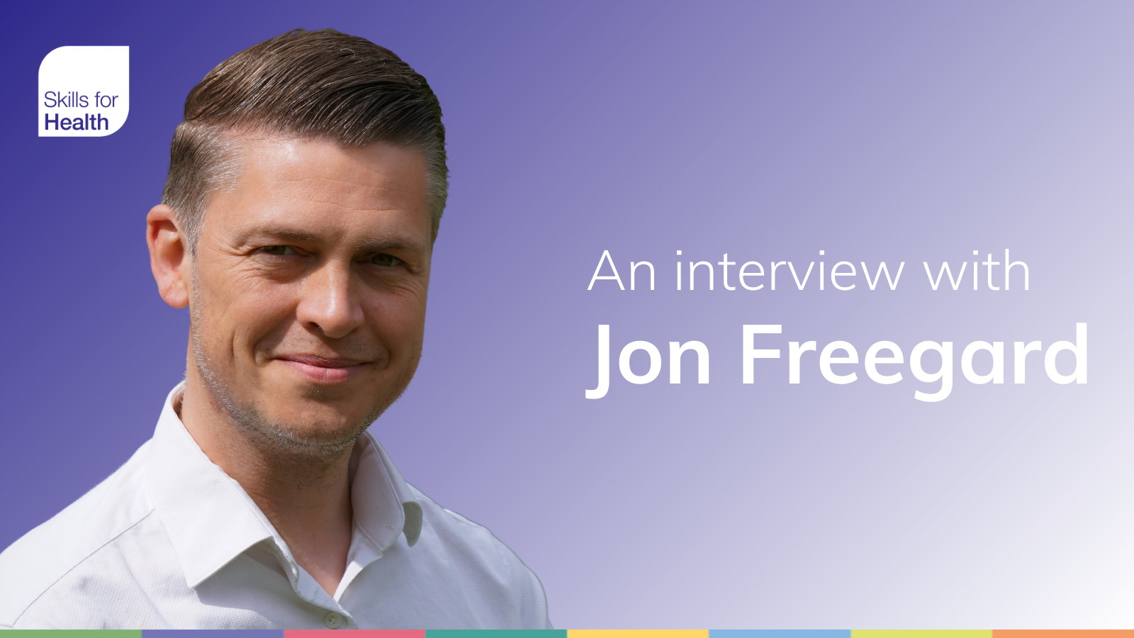 Text: An interview with Jon Freegard (pictured)