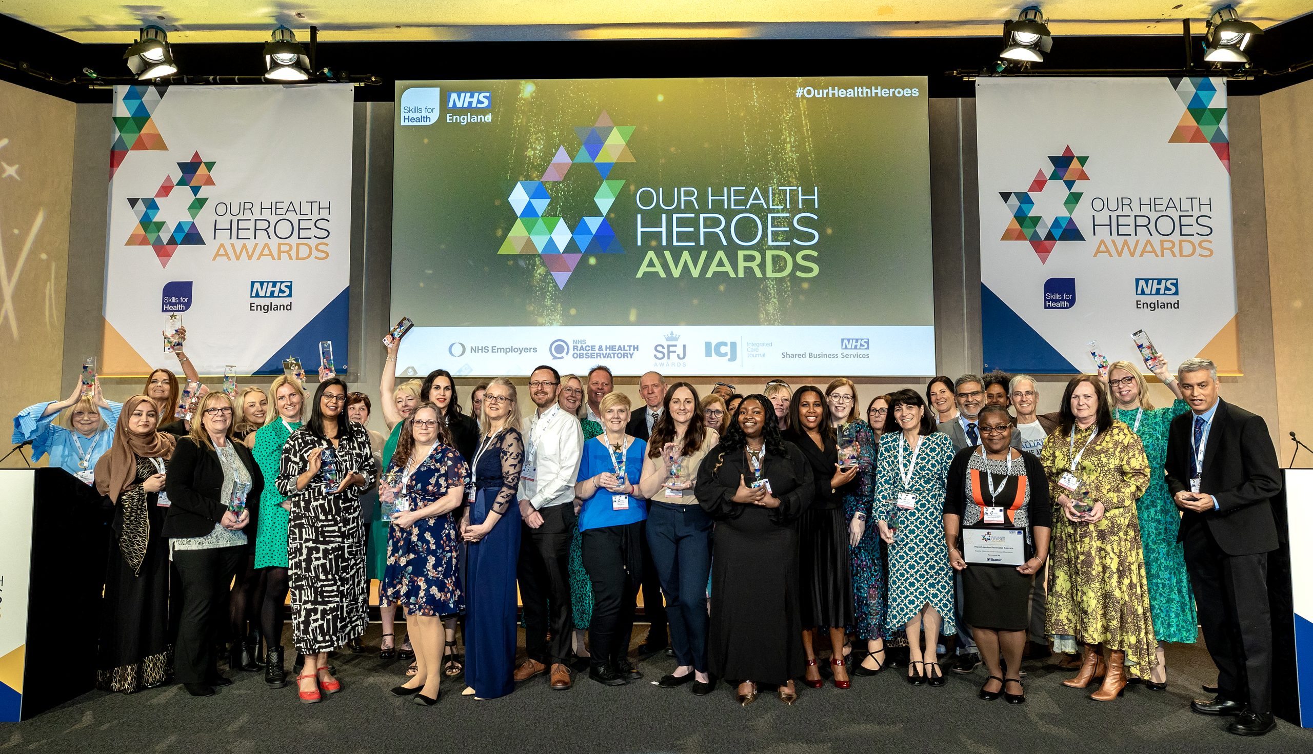 Our Health Heroes winners