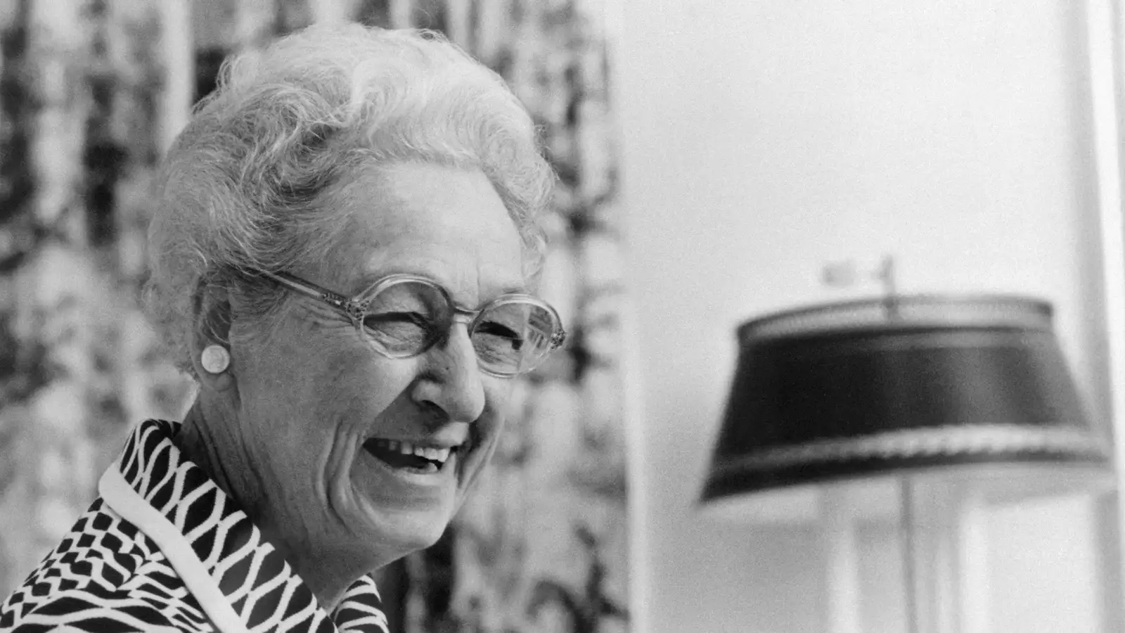 black and white photo of Virginia Apgar