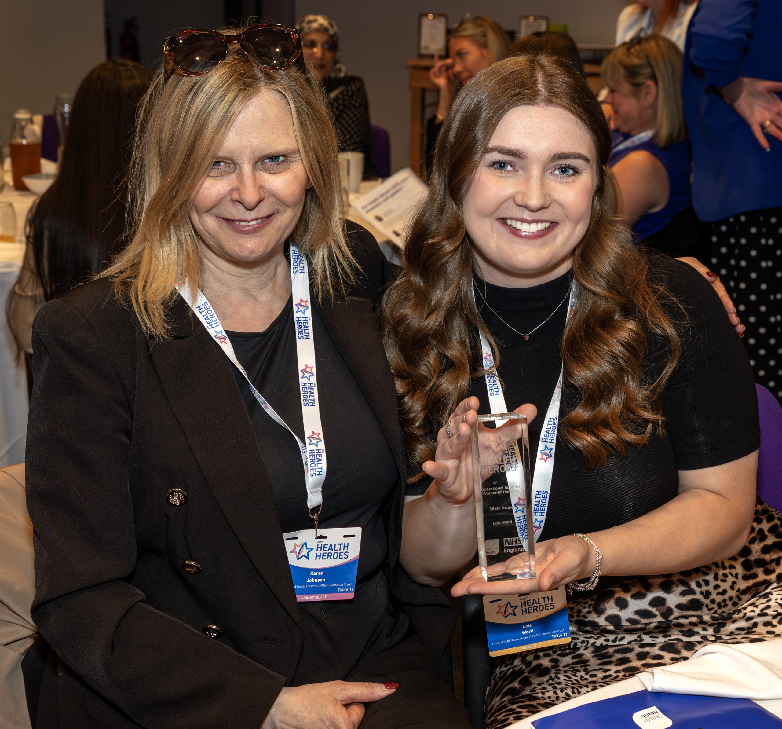 Photo of winner at Our Health Heroes 2025