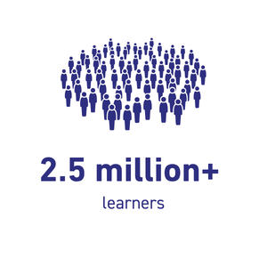 2.5 million+ learners