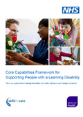 Image: Core Capabilities Framework for Supporting People with a Learning Disability.