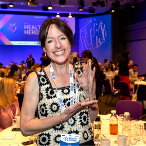 Photo of Sarah Haynes, gold winner of Clinical Support Worker of the Year for Our Health Heroes 2025